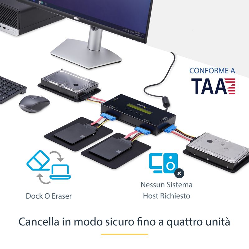 StarTech.com-Eraser-per-HDD-SSD-a-4-Bay---Per-SATA-drive-da-25--o-35----Unita--di-cancellazione-sicura-per-dischi-standalone---9-modalita--di-cancellazione---Porta-stampante-RS232--SATERASER4-