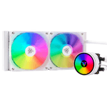 Itek COOLER ITEK "EVOLIQ 240 V2 ARGB WE" 240mm (Raff. a Liquido) ARGB PWMSKT UNIVERSALE - ITLCEVOAW240V2 - WHITE