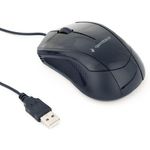 Gembird MUS-3B-02 mouse Ufficio Ambidestro USB tipo A Ottico 1000 DPI