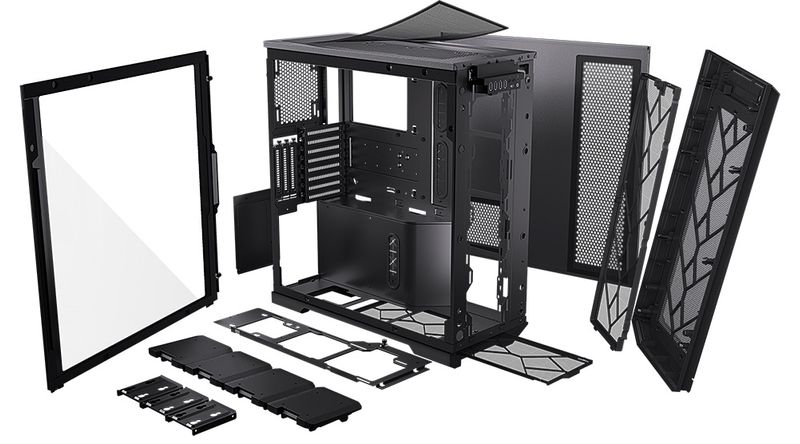 Phanteks-ENTHOO-PRO-2-Full-Tower-Nero--Phanteks-Enthoo-Pro-2-Full-Tower-Case-Tempered-Glass-Window-DRGB-Satin-Black-