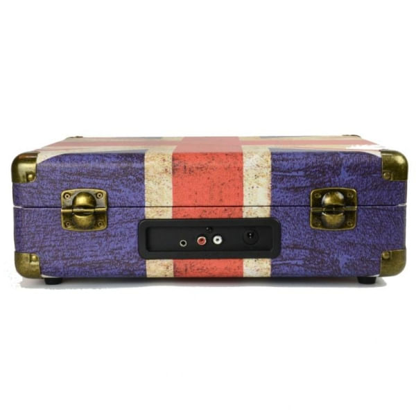 New-Majestic-TT-43-BT-USB-SD-AX-Giradischi-con-trasmissione-a-cinghia-Blu-Rosso-Bianco