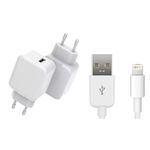 CoreParts MBXUSB-AC0006 Caricabatterie per dispositivi mobili Bianco Interno (USB Charger for iPhone & iPad - 12W 5V 2.4