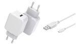 CoreParts-MBXUSB-AC0010-Caricabatterie-per-dispositivi-mobili-Universale-Bianco-AC-Interno--USB-Charger-with-3meter---Mi