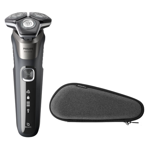 Philips-SHAVER-Series-5000-S5887-30-rasoio-elettrico-Rotazione-Trimmer-Nero-Grigio