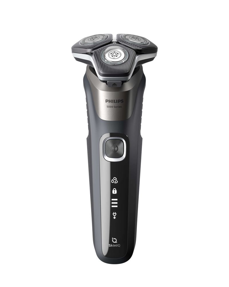 Philips-SHAVER-Series-5000-S5887-30-rasoio-elettrico-Rotazione-Trimmer-Nero-Grigio