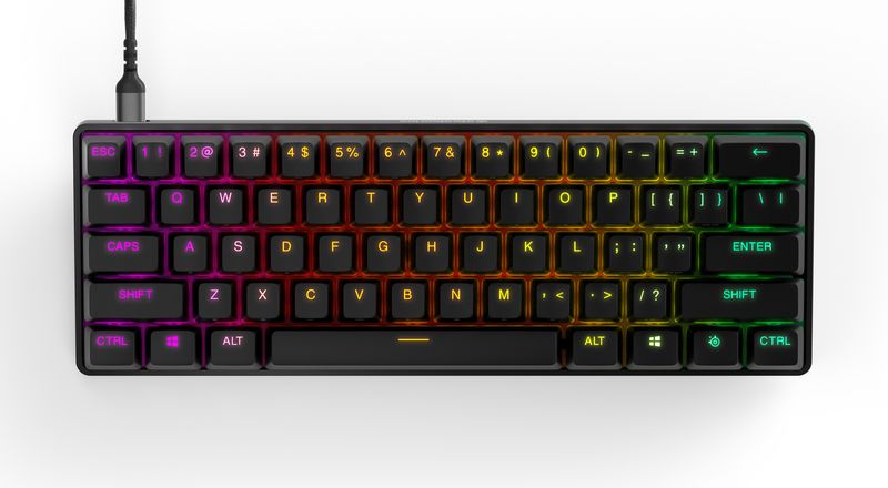 Steelseries-Apex-Pro-Mini-Tastatur-USB-QWERTZ-Deutsch-Schwarz--64822-