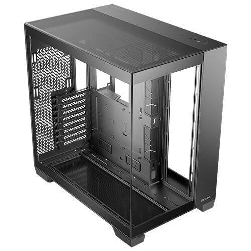 Antec-C8-Full-Tower-Nero--Antec-C8-Gaming-Case-w--Glass-Side---Front-E-ATX-Dual-Chamber-Mesh-Panels-USB-C-Black-