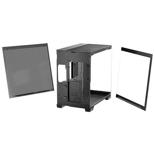 Antec-C8-Full-Tower-Nero--Antec-C8-Gaming-Case-w--Glass-Side---Front-E-ATX-Dual-Chamber-Mesh-Panels-USB-C-Black-