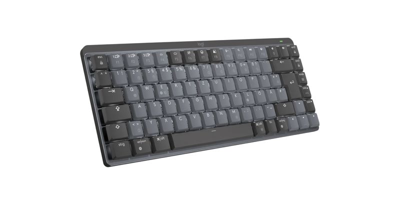 Logitech-MX-Mini-Mechanical-tastiera-RF-senza-fili--Bluetooth-QWERTZ-Tedesco-Grafite-Grigio--MX-MECH.MINI-WRLS-ILLUM.-KE