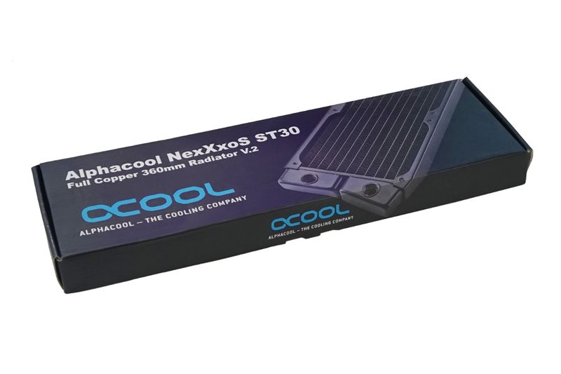 Alphacool-NexXxoS-ST30-Full-Copper-V.2-Radiator-til-vskeklesystem-1-pack-Sort