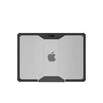 Urban Armor Gear Plyo borsa per notebook 33 cm 13 Cover Nero Trasparente (APPLE MACBOOK AIR 2022 PLYO - - ICE/BLACK)