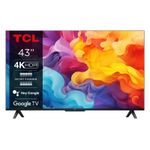 TCL V6B 43V6B TV 109,2 cm (43") 4K Ultra HD Smart TV Wi-Fi Titanio