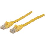 Intellinet Cat6 UTP, 15m cavo di rete Giallo U/UTP (UTP)