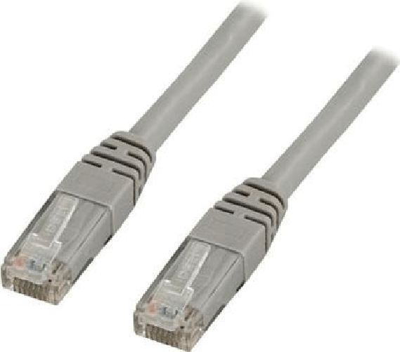 Deltaco-TP-60-cavo-di-rete-Grigio-05-m-Cat6--DELTACO-TP-60-