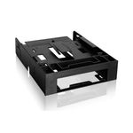 Icy Dock IcyDock FLEX-FIT Trio MB343SP - Dual 2.5" HDD/SSD & One 3.5" HDD/Device Front Bay to External 5.25" Bay