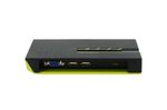 LevelOne-KVM-0422-switch-per-keyboard-video-mouse--kvm--Nero-Verde