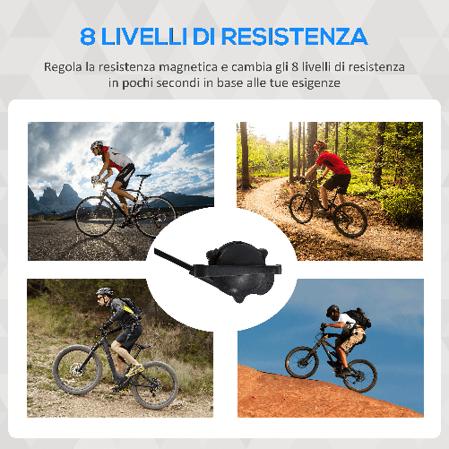 HOMCOM-Rulli-per-Bici-Pieghevole-Rullo-Bicicletta-Allenamento-a-Casa-8-Livelli-di-Resistenza-Rulli-Bici-da-Corsa-con-Ruote-da-26--29--Blu-77x56x47.5cm-Capacita-120kg