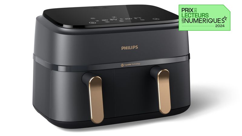 Philips-3000-series-NA352-00-Airfryer-con-doppio-cestello