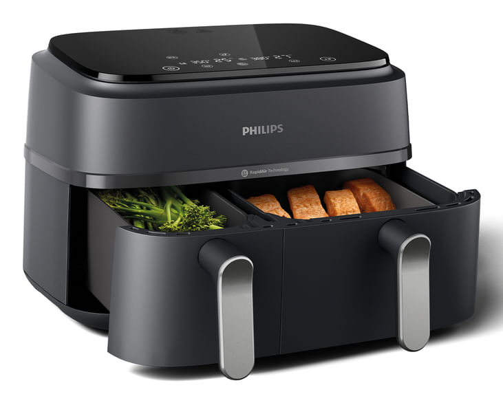 Philips-3000-series-NA352-00-Airfryer-con-doppio-cestello