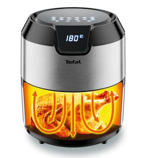 Tefal-Easy-Fry-EY401D-Singolo-42-L-Indipendente-1500-W-Friggitrice-ad-aria-calda-Nero-Acciaio-inox