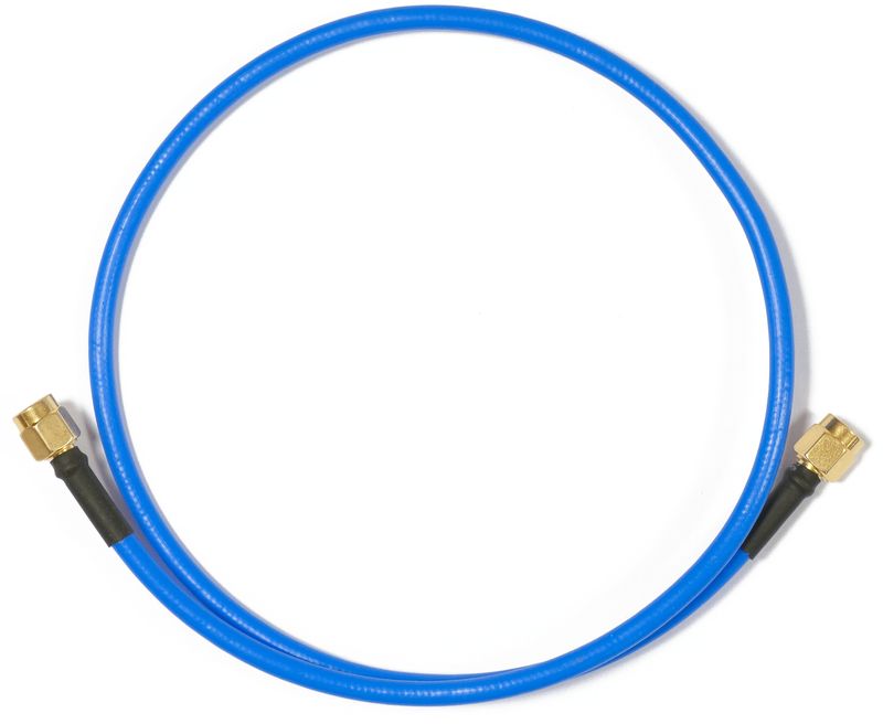 Mikrotik-Flex-guide-coaxial-cable-0.5-m-RPSMA-Blue