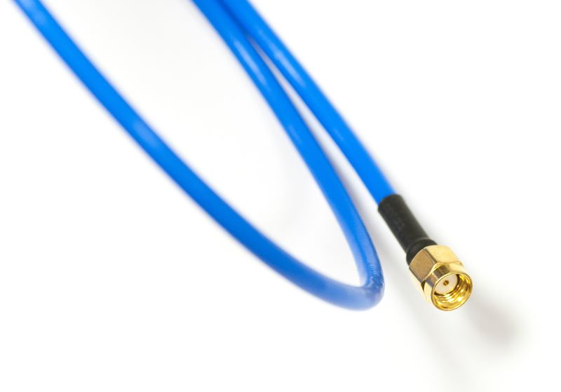 Mikrotik-Flex-guide-coaxial-cable-0.5-m-RPSMA-Blue