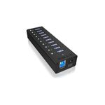 ICY BOX IB-AC6110 USB 3.2 Gen 1 (3.1 Gen 1) Type-B 5000 Mbit/s Nero