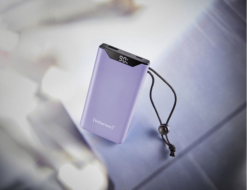 Intenso-Power-Bank--F10000-Pd-Qualcomm-Quick-Charge-3.0-Digital-Percentage-Display-Viola