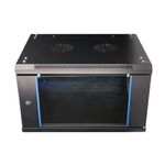 Extralink Armadio per montaggio su rack 6U 600x450 Nero montaggio a parete