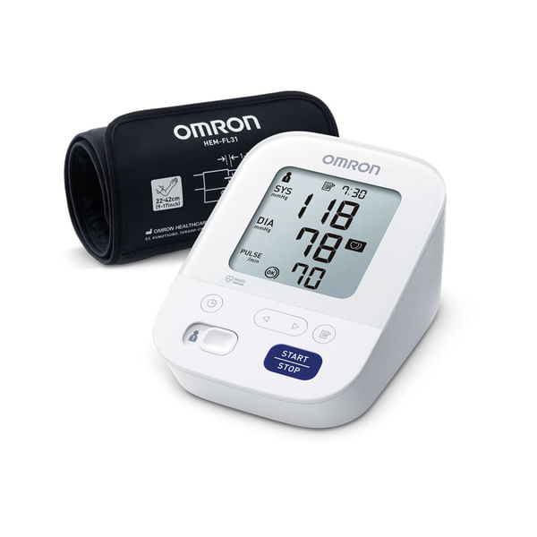 Omron-M3-Comfort-Arti-superiori-Misuratore-di-pressione-sanguigna-automatico-2-utente-i-