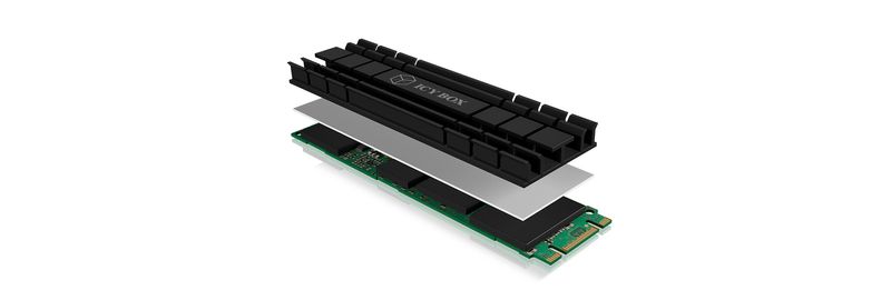 Passiver-Khlkrper-fr-M.2-2280-SSD--Verbesserung-die-Wrmeverteilung-der-M.2-SSDs--Inklusive-Silikon-Wrmeleitpads-zur-bess