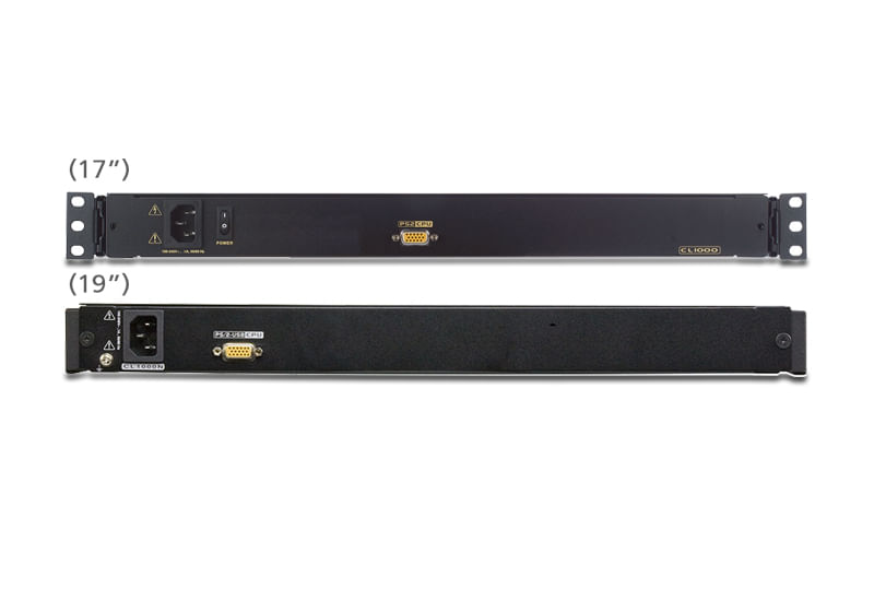 Typ-Rack-KVM-Switch--Monitor-19---Auflsung-1280x1024--Eingabegerte-PS-2---USB--Audio-N-A--LAN-N-A--Bauhhe-1HE--Besonderh