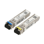 MikroTik S-3553LC20D | SFP Modulo | 1,25Gb/s, 20km, Single mode, Coppia (T1310nm/R1550nm) + (T1550nm/R1310nm)