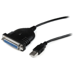 StarTech.com Cavo adattatore stampante USB a parallela DB25 - 1,80 m - M/F