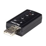 StarTech.com Scheda audio esterna adattatore audio USB Stereo Virtual 7.1