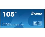 iiyama-LH10551UWS-B1AG-visualizzatore-di-messaggi-Pannello-piatto-per-segnaletica-digitale-266-m--104.7---LED-500-cd-m²-UltraWide-Full-HD-Nero-24-7