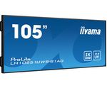 iiyama-LH10551UWS-B1AG-visualizzatore-di-messaggi-Pannello-piatto-per-segnaletica-digitale-266-m--104.7---LED-500-cd-m²-UltraWide-Full-HD-Nero-24-7