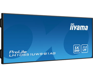 iiyama-LH10551UWS-B1AG-visualizzatore-di-messaggi-Pannello-piatto-per-segnaletica-digitale-266-m--104.7---LED-500-cd-m²-UltraWide-Full-HD-Nero-24-7