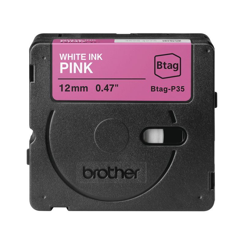 Brother-BTAG-P35-nastro-per-etichettatrice-White-on-pink