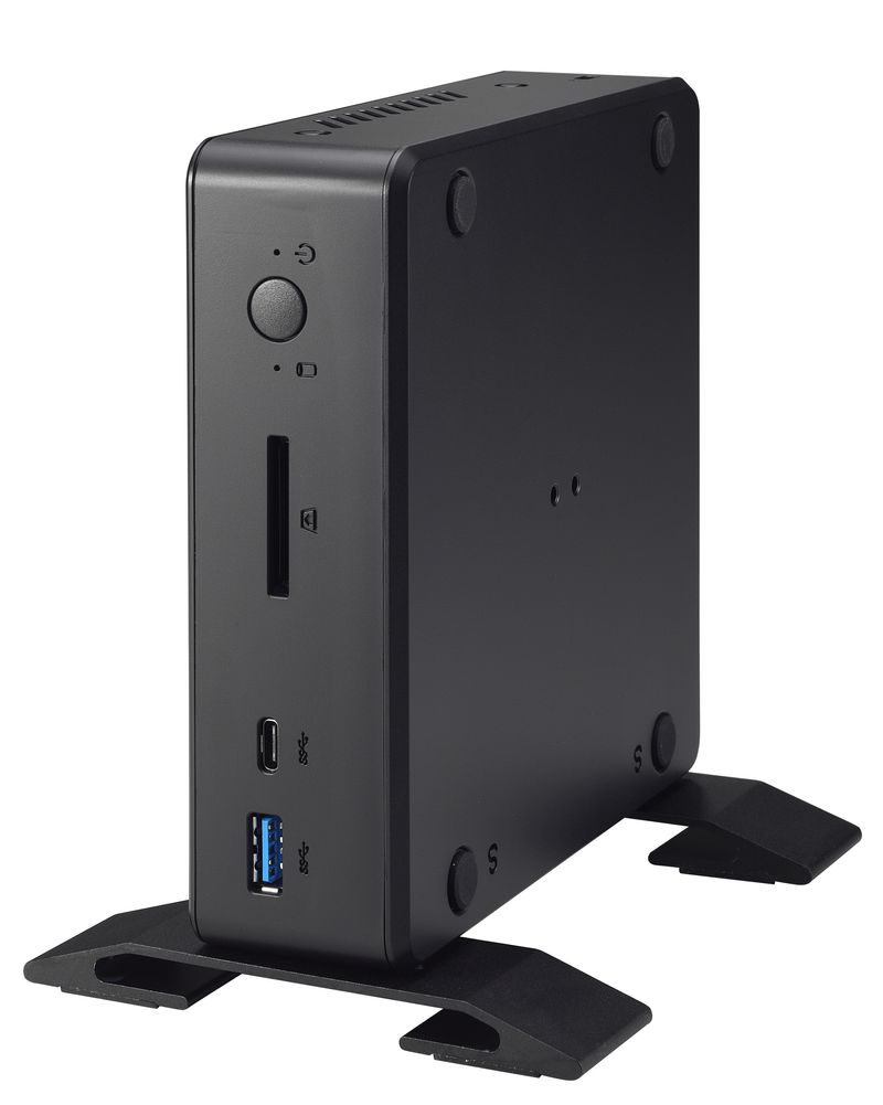 Shuttle-NC10U3-barebone-per-PC-stazione-di-lavoro-Nero-i3-8145U-Intel-SoC-BGA-1528-21-GHz