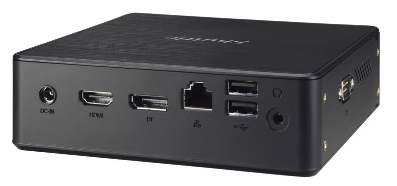 Shuttle-NC10U3-barebone-per-PC-stazione-di-lavoro-Nero-i3-8145U-Intel-SoC-BGA-1528-21-GHz