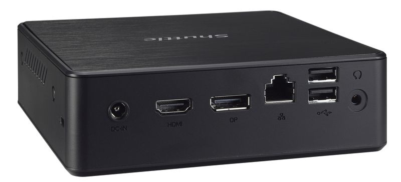 Shuttle-NC10U3-barebone-per-PC-stazione-di-lavoro-Nero-i3-8145U-Intel-SoC-BGA-1528-21-GHz