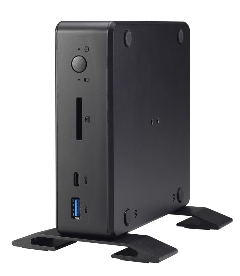 Shuttle-NC10U3-barebone-per-PC-stazione-di-lavoro-Nero-i3-8145U-Intel-SoC-BGA-1528-21-GHz