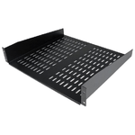 StarTech.com Scaffale cantilever per montaggio a rack universale con fessure 16" 2U