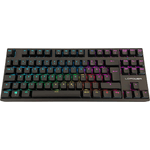 Tastiera LC-POWER KEY-MECH-2-RGB-C-W nera 24 GHz e Bluetooth giochi TKL