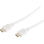 HDMI A-Stecker auf HDMI A-Stecker 1,0 m weiss (77470-W)