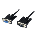 StarTech.com Cavo seriale null modem DB9 RS232 nero 2 m - F/M