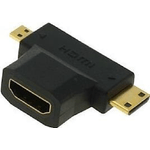 Adattatore mini/micro HDMI con raccordo a T (77414)