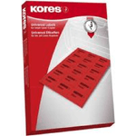 Kores Etikett L7037R 70x37mm rot 2.400 St./Pack. (L7037R)