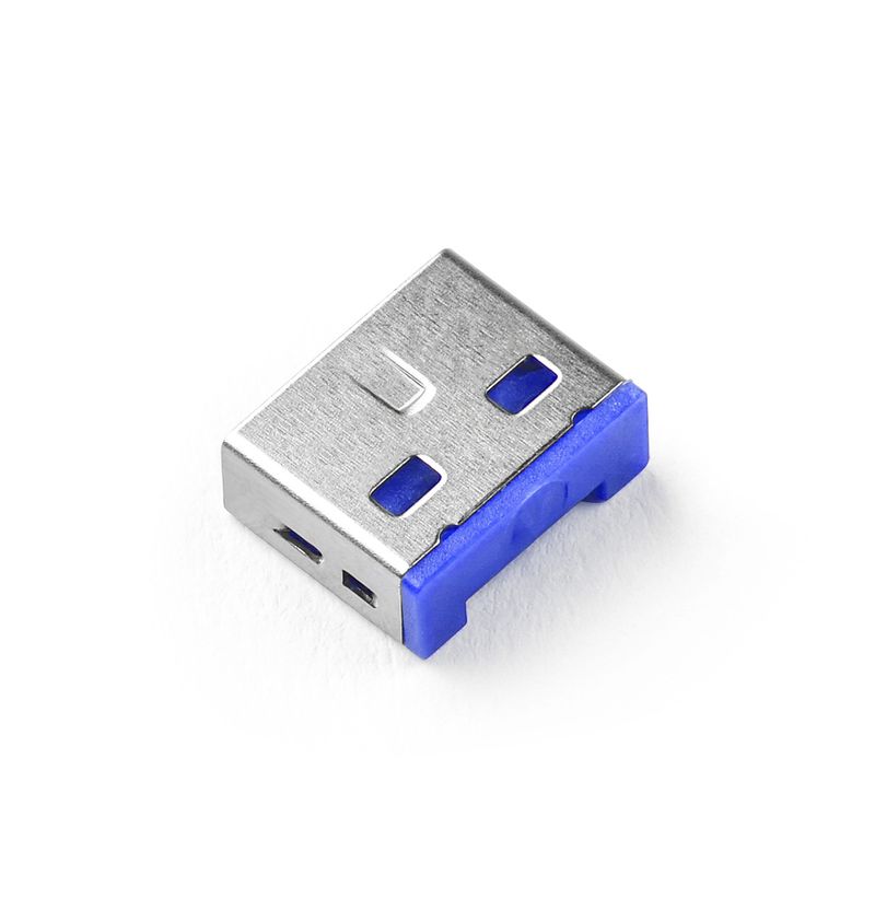 SMARTKEEPER-ESSENTIAL-10-blocchi-USB-A-blu-scuro